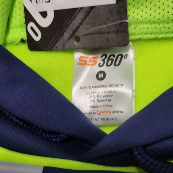 SafetyShirtz Class 3 Safety Hoodie - Picture 7 of 8